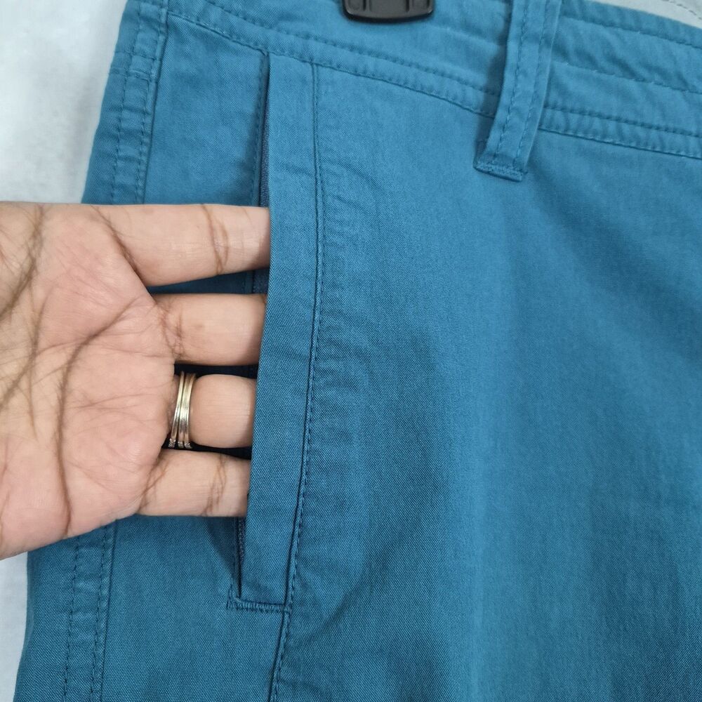 KUHL Spire Women's Hiking Short Size 10 Teal Blue Outdoors Crunchy Granola Walk - Picture 4 of 11